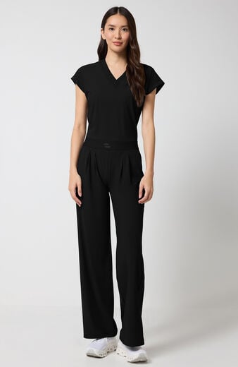 Women's High Rise 3-Pocket Wide Leg Scrub Pant Women's High Rise 3-Pocket Wide Leg Scrub Pant