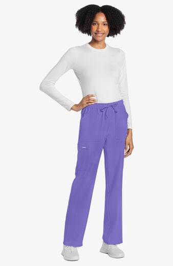 Women's Drawstring Cargo Straight Leg Scrub Pant Women's Drawstring Cargo Straight Leg Scrub Pant