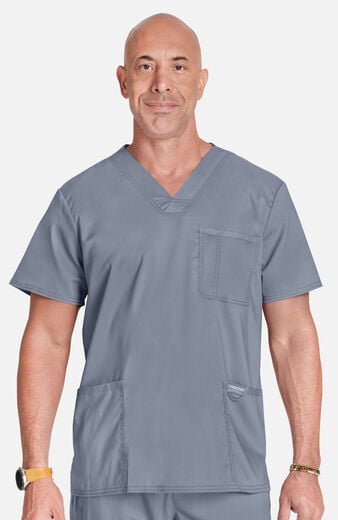 Men's Utility 3-Pocket V-Neck Scrub Top Men's Utility 3-Pocket V-Neck Scrub Top