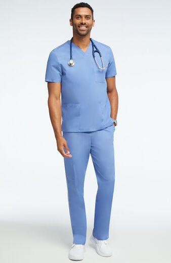 Unisex Scrub Set: 3 Pocket Top & 5 Pocket Cargo Pant Unisex Scrub Set: 3 Pocket Top & 5 Pocket Cargo Pant