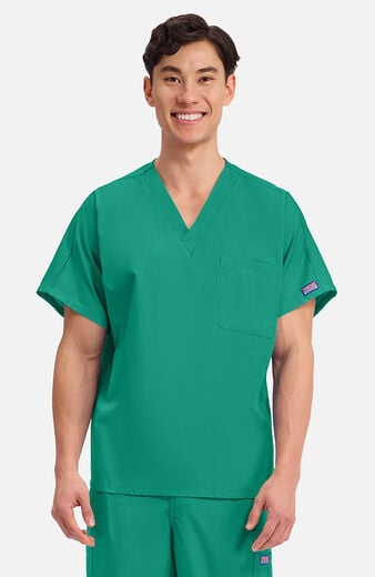 Unisex V-Neck 1 Pocket Scrub Top Unisex V-Neck 1 Pocket Scrub Top