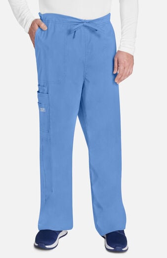 Unisex Drawstring 5-Pocket Cargo Scrub Pant Unisex Drawstring 5-Pocket Cargo Scrub Pant