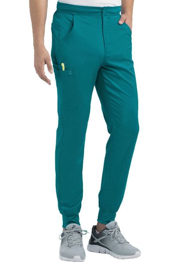Men's Elastic Waistband Cargo Scrub Pant, Men's Elastic Waistband Cargo Scrub Pant