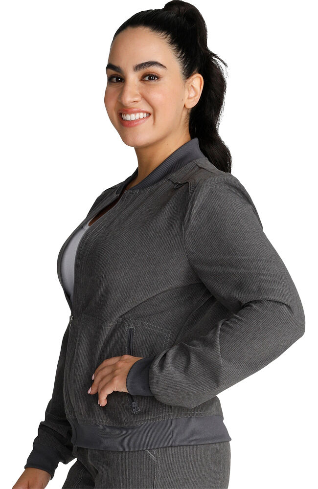 Zip up bomber jacket womens hot sale