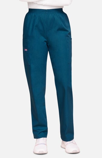 Women's Elastic Waist Utility Scrub Pant Women's Elastic Waist Utility Scrub Pant