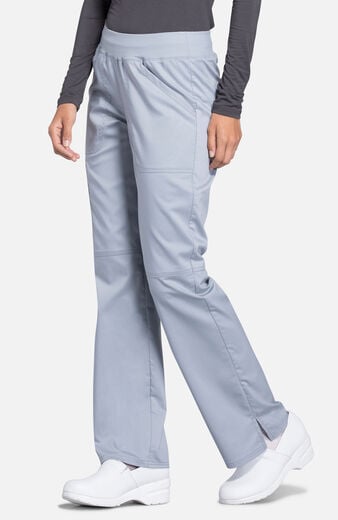 Women's Elastic Waist Cargo Pocket Scrub Pant Women's Elastic Waist Cargo Pocket Scrub Pant