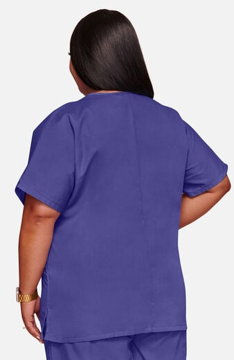 Women's Scrub Set: V-Neck Top & Flare Leg Drawstring Pant Women's Scrub Set: V-Neck Top & Flare Leg Drawstring Pant