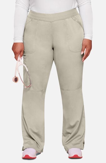 Women's Elastic Waist Cargo Pocket Scrub Pant Women's Elastic Waist Cargo Pocket Scrub Pant