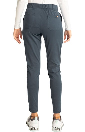 Zip Fly Front Tapered Leg Pant