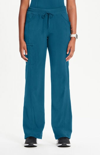 Women's Rib Knit Drawstring Waist Scrub Pant Women's Rib Knit Drawstring Waist Scrub Pant