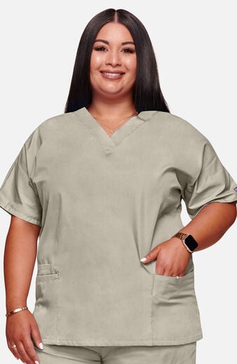 Women's 3-Pocket Dolman V-Neck Scrub Top Women's 3-Pocket Dolman V-Neck Scrub Top