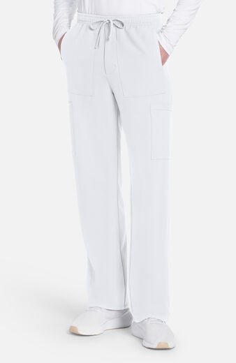 Men's Zip Fly Cargo Straight Leg Scrub Pant Men's Zip Fly Cargo Straight Leg Scrub Pant