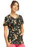 Clearance Women's Bee Rescue Print Scrub Top, , large