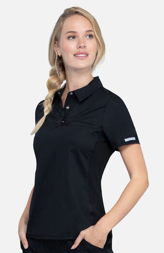 Women's Snap Front Polo Scrub Top Women's Snap Front Polo Scrub Top