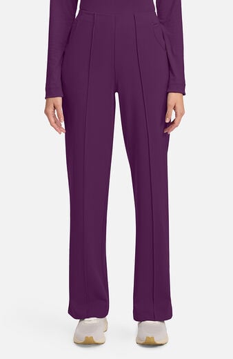 Women's Pintuck Wide Leg  Scrub Pant Women's Pintuck Wide Leg  Scrub Pant