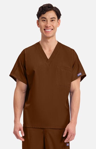 Unisex V-Neck 1 Pocket Scrub Top Unisex V-Neck 1 Pocket Scrub Top