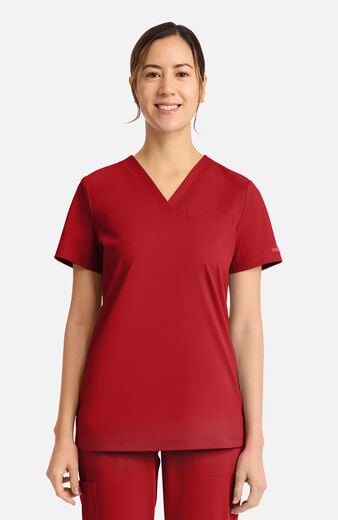 Women's Tuck-In V-Neck Scrub Top Women's Tuck-In V-Neck Scrub Top