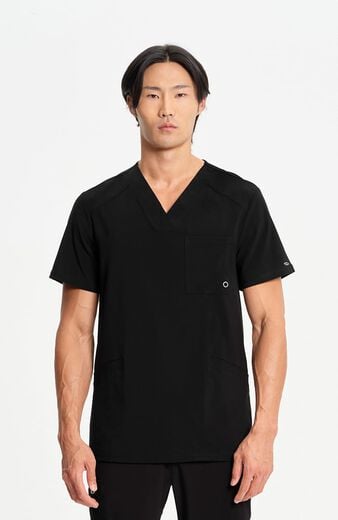 Men's Stretch V-Neck Scrub Top Men's Stretch V-Neck Scrub Top