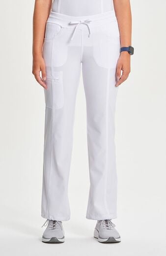 Women's Rib Knit Drawstring Waist Scrub Pant Women's Rib Knit Drawstring Waist Scrub Pant