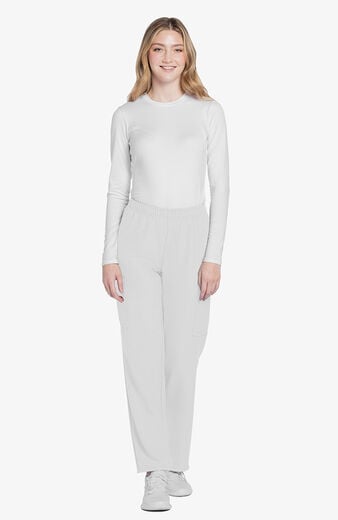 Women's Pull-On Slim Leg Cargo Scrub Pant Women's Pull-On Slim Leg Cargo Scrub Pant