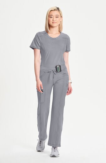 Women's Rib Knit Drawstring Waist Scrub Pant Women's Rib Knit Drawstring Waist Scrub Pant