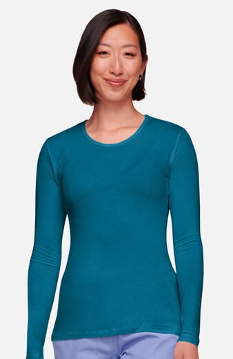 Women's Long Sleeve Knit Underscrub Women's Long Sleeve Knit Underscrub