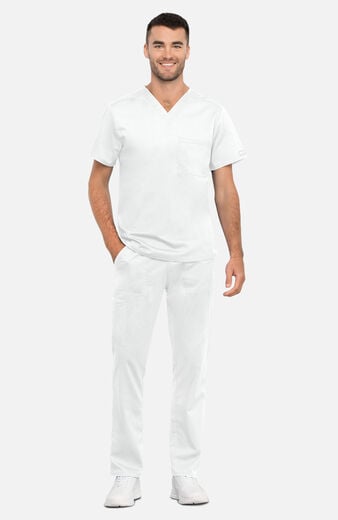 Unisex Scrub Set: V-Neck Top & Drawstring Cargo Pant Unisex Scrub Set: V-Neck Top & Drawstring Cargo Pant