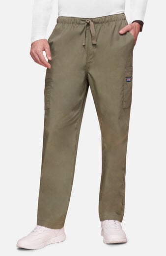 Men's Drawstring Cargo Scrub Pant Men's Drawstring Cargo Scrub Pant