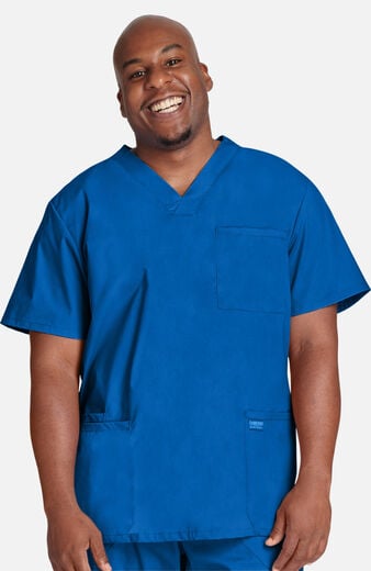 Men's Utility 4-Pocket V-Neck Scrub Top Men's Utility 4-Pocket V-Neck Scrub Top