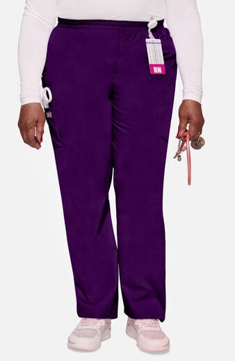 Women's Elastic Waist Utility Scrub Pant Women's Elastic Waist Utility Scrub Pant