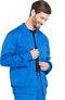 Clearance Men's Snap Front Solid Scrub Jacket, , large