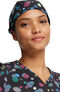 Clearance Women's Checker Dots Print Scrub Hat, , large