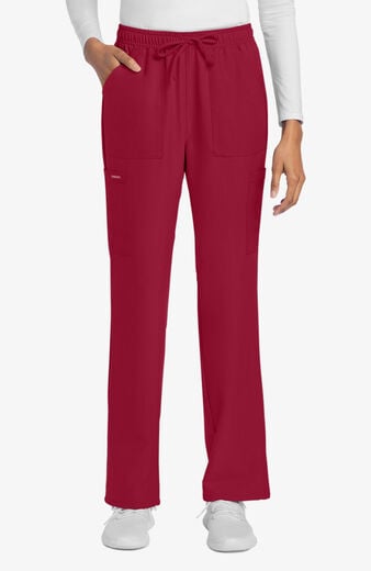 Women's Drawstring Cargo Straight Leg Scrub Pant Women's Drawstring Cargo Straight Leg Scrub Pant