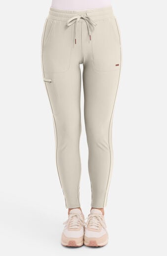Women's Mid Rise Tapered Leg Drawstring Scrub Pant Women's Mid Rise Tapered Leg Drawstring Scrub Pant