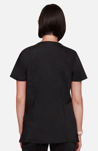 Women's Scrub Set: 3-Pocket V-Neck Stretch Top & Elastic Waist Cargo Pocket Pant Women's Scrub Set: 3-Pocket V-Neck Stretch Top & Elastic Waist Cargo Pocket Pant