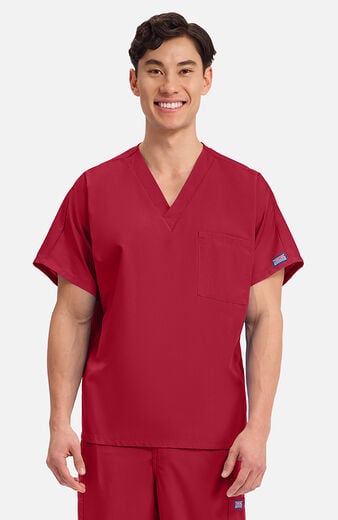 Unisex V-Neck 1 Pocket Scrub Top Unisex V-Neck 1 Pocket Scrub Top