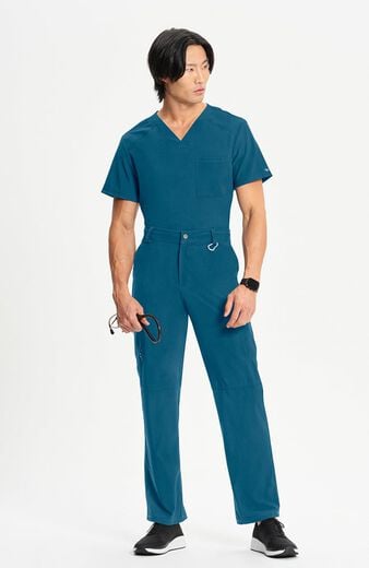 Men's Zip Fly 6-Pocket Cargo Scrub Pant Men's Zip Fly 6-Pocket Cargo Scrub Pant