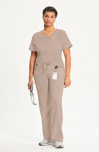 Women's Rib Knit Drawstring Waist Scrub Pant Women's Rib Knit Drawstring Waist Scrub Pant