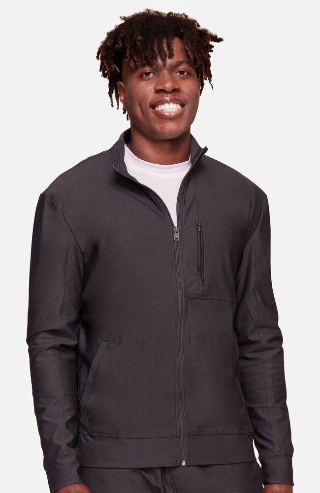 Scrub jacket sales fleece lined