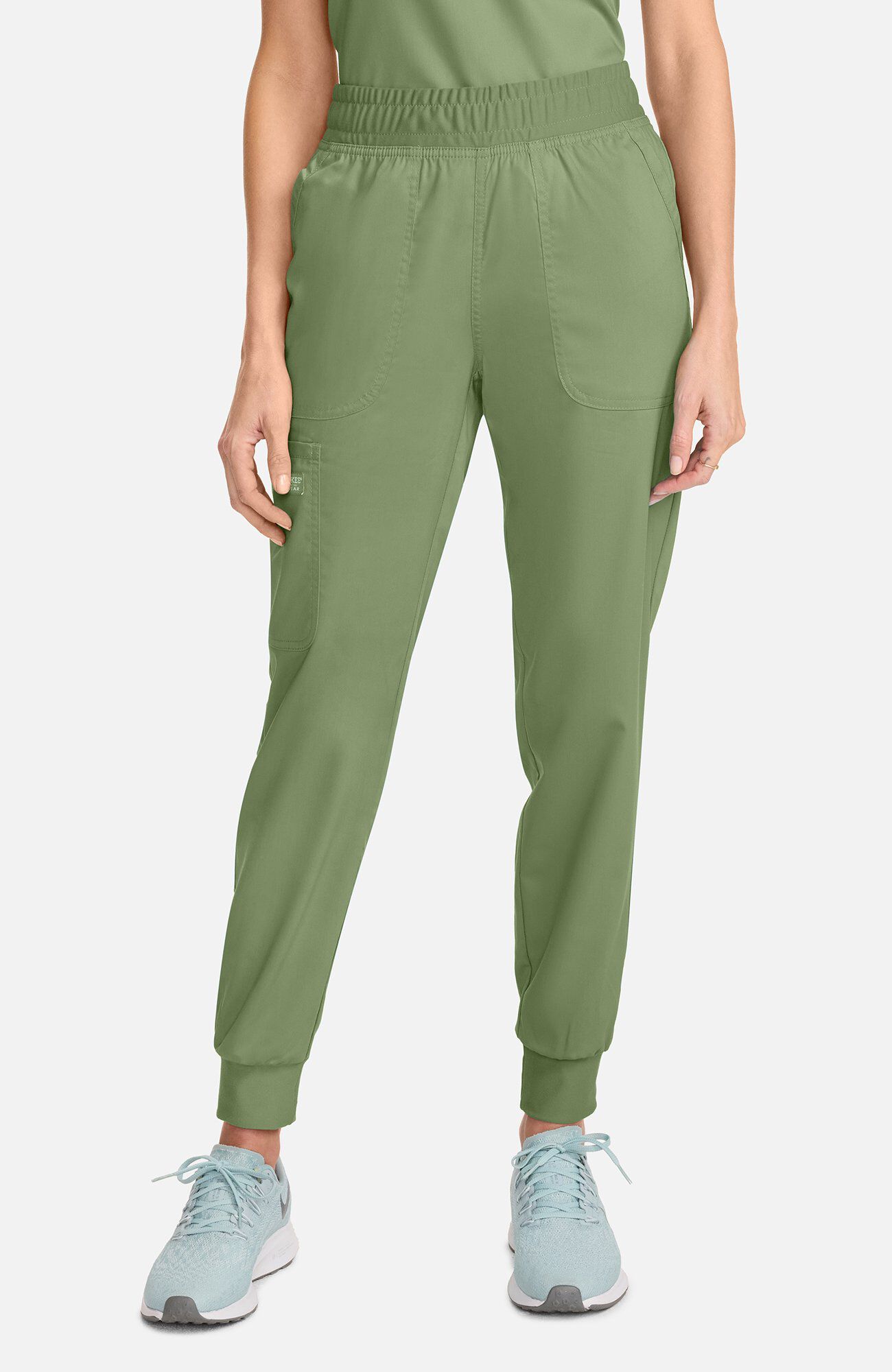 Women's Mid Rise Jogger Scrub Pant, CEG Celery Green | green, large