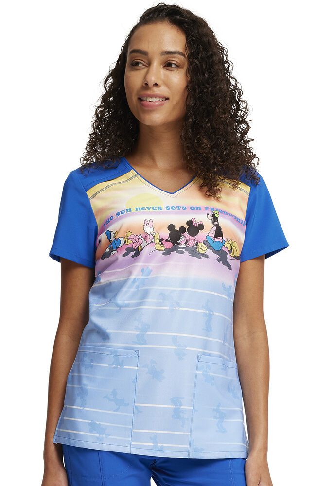 Disney princess scrub tops top