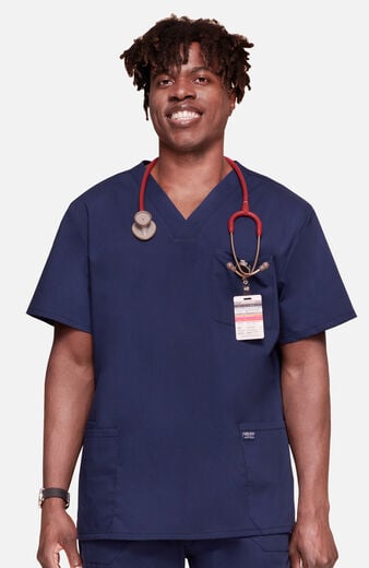Men's Utility 4-Pocket V-Neck Scrub Top Men's Utility 4-Pocket V-Neck Scrub Top