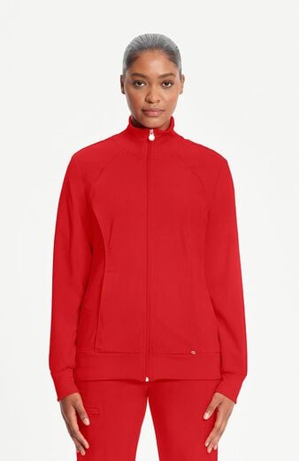 Women's Zip Front Warm Up Scrub Jacket Women's Zip Front Warm Up Scrub Jacket