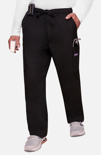 Men's Drawstring Cargo Scrub Pant Men's Drawstring Cargo Scrub Pant