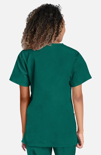 Unisex Scrub Set: 2-Pocket V-Neck Top & Drawstring Pant Unisex Scrub Set: 2-Pocket V-Neck Top & Drawstring Pant