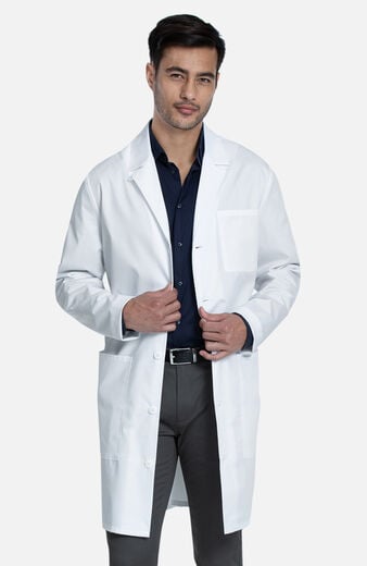 Men's Button Front 38" Lab Coat Men's Button Front 38" Lab Coat