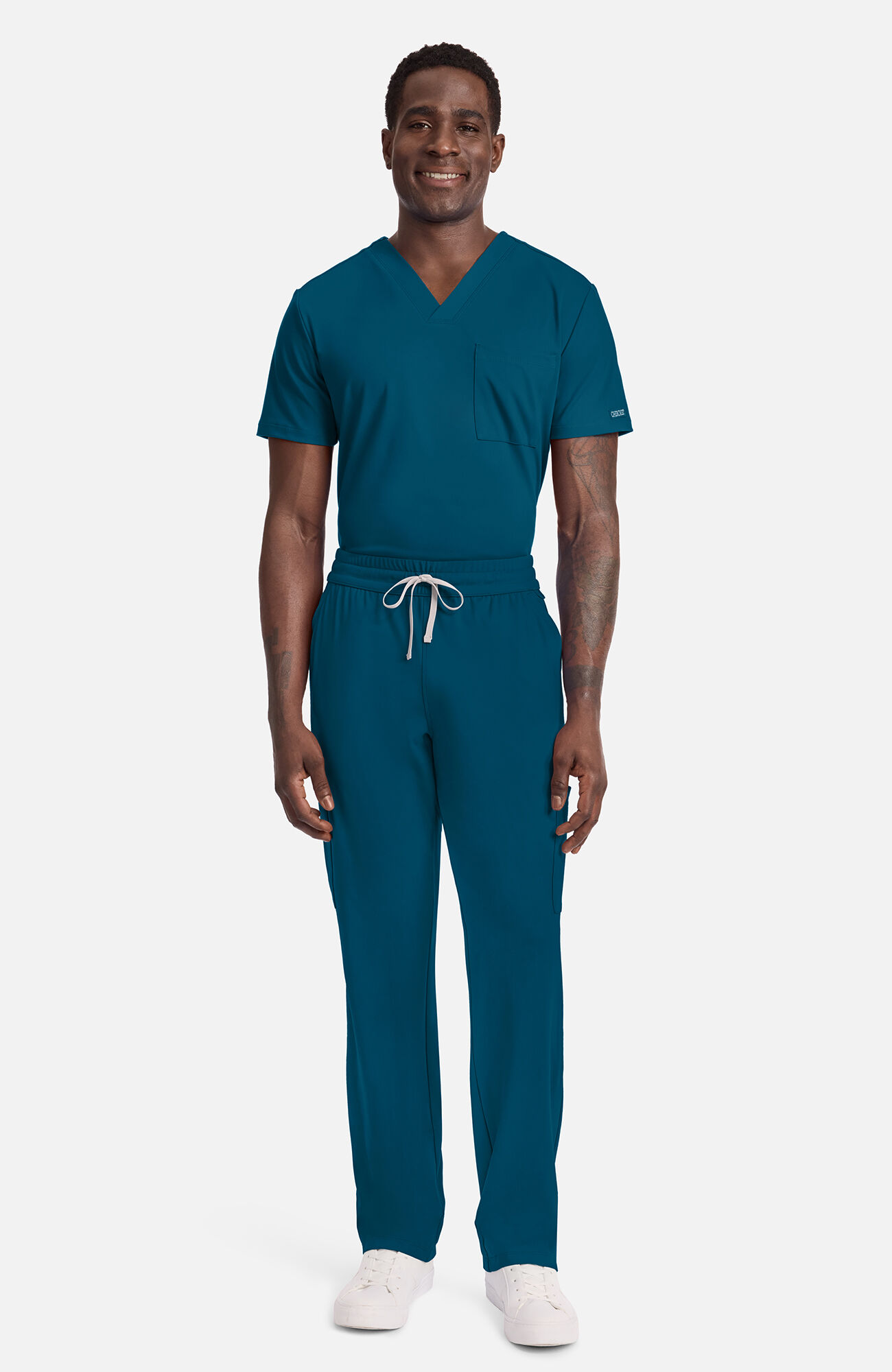 Men's 5-Pocket Straight Leg Scrub Pant