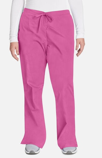 Women's Natural Rise Flare Leg Drawstring Pant Women's Natural Rise Flare Leg Drawstring Pant
