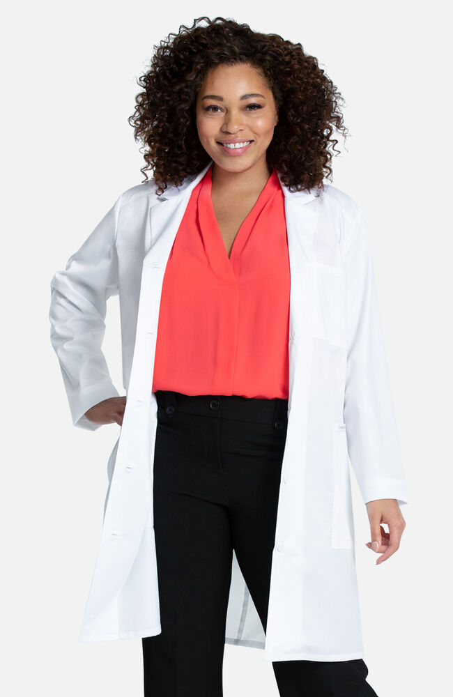 Plus size white online coat