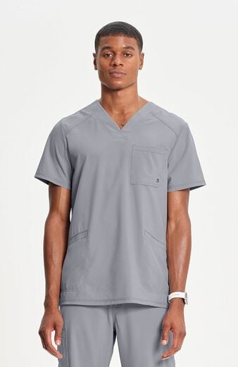 Men's Stretch V-Neck Scrub Top Men's Stretch V-Neck Scrub Top